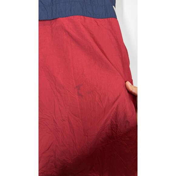 Nike Red Blue White Half Zip Up Jacket Men's Size XL Sporty Colorblock Retro - Picture 10 of 12